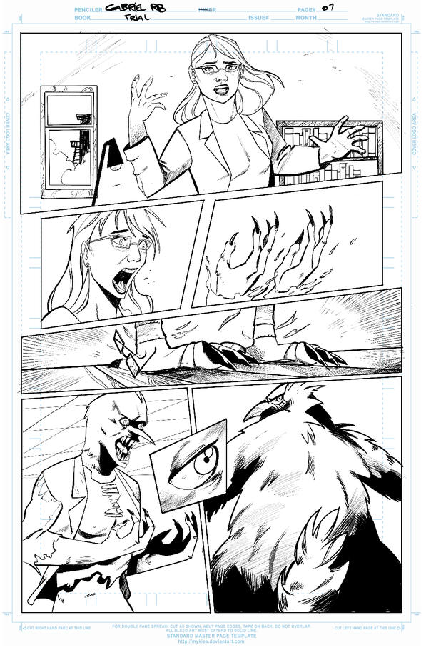 Transformation Comic Page 01• Job • 2025