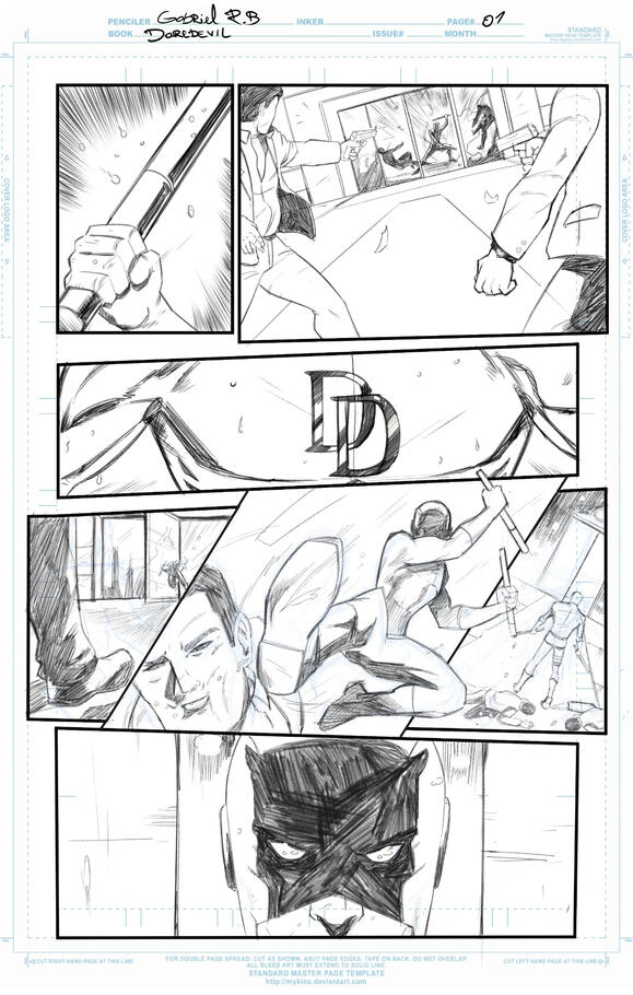 Daredevil Page 01• Sample • 2024