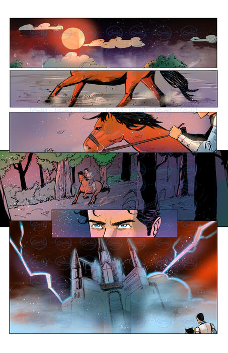 Fantasy Comic work